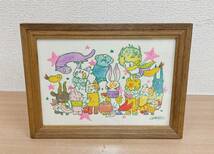 【えびねこ よろず雑貨 えびねこ屋 額入りアート など ４点セット】サイン★/マルチクリエーターyasu/タオル/W512-017_画像2