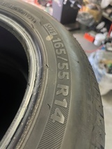 バリ山　４本セット　165/55Ｒ14　ブリヂストン　ネクストリー　2021年製_画像7