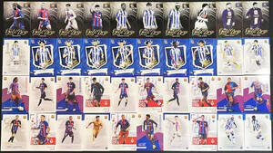 (Y77)2022-23 Topps Team Set Parallel Base 100 Card set #Barcelona #kubo #Salah #Ronaldinho #Messi【￥1～スタート多数出品中】