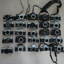 フィルムカメラ 金属カメラ マニュアルフォーカス ジャンク品 まとめ売り まとめて 大量セット 整理品 25台_画像1