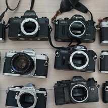 フィルムカメラ 金属カメラ マニュアルフォーカス ジャンク品 まとめ売り まとめて 大量セット 整理品 25台_画像4