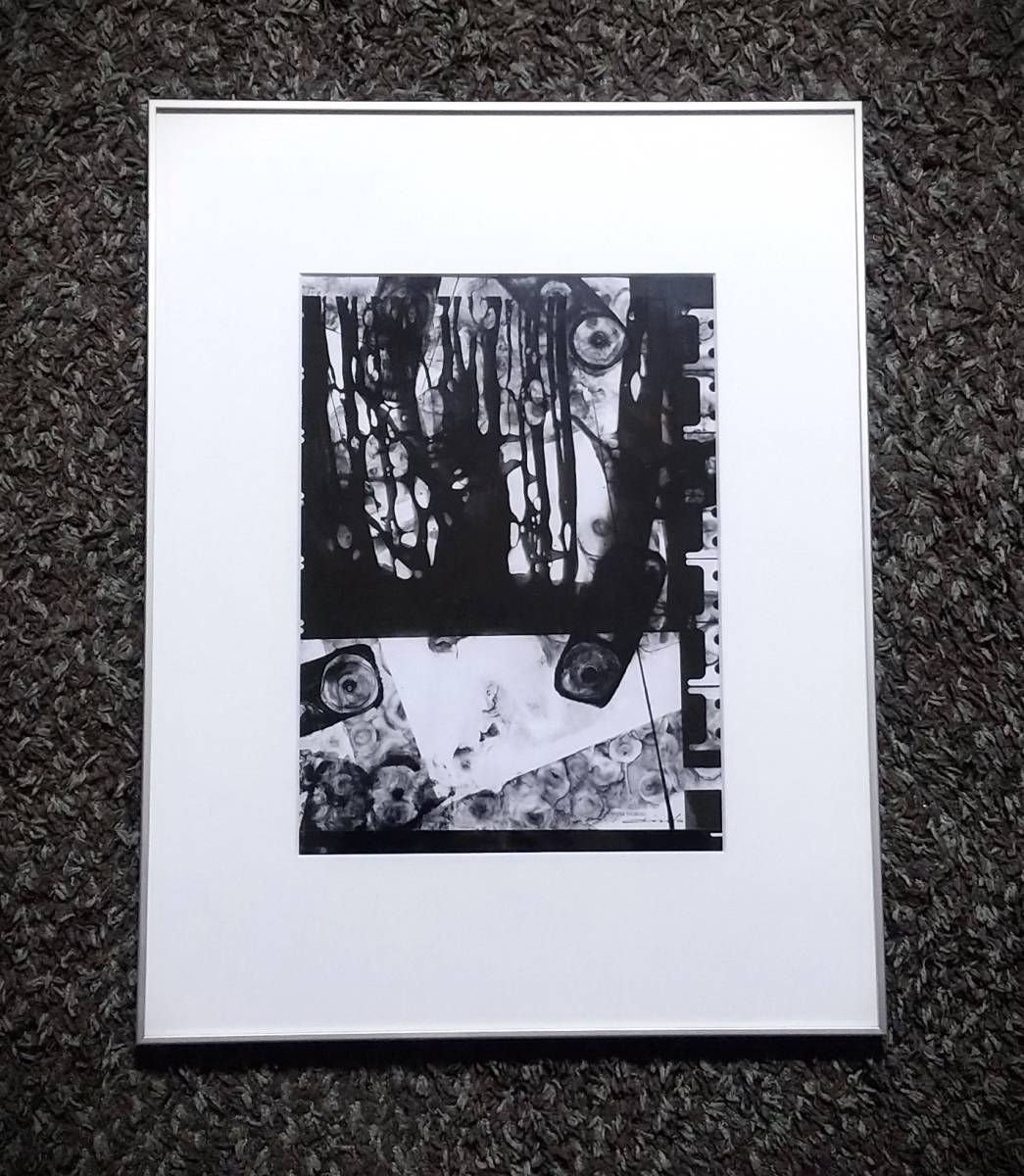 广田正男 Note-201210-07 混合媒体, 2012年生产, 其中的一种, 亲笔签名, 镶框【正品保证】广田正男, 京都市立艺术大学, 艺术品, 绘画, 其他的
