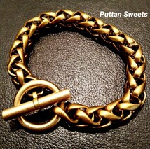 【Puttan Sweets】真鍮フレンチブレッドブレスレット1008_画像1