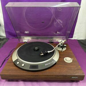 ◆中古 DENON/デノン ターンテーブル DP-50L レコードプレーヤー オーディオ機器 132-34