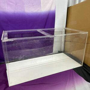 ◆中古 90cm アクリル水槽 サイズ約H45×90×45cm 観賞用 飼育用 アクアリウム 132-75