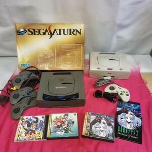 ◎1スタ【セガサターン まとめ売り】ジャンク品 SEGA SATURN 本体 コントローラー HST-3200 ソフト ゲーム セガ ゲーム機 134-34