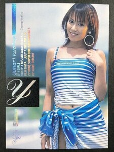 岩藤 ゆかり　GALS PARADISE 2001　117　スーパーグラフィック レースクイーン トレカトレーディングカード ギャルズパラダイス ギャルパラ