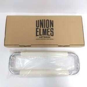 885 ドアハンドル UNION ELMES ユニオン社 H2052-58-082 ナイロン アイボリー ステンレスミラー