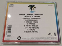 ウーマック＆ウーマック コンシャンス 旧規格国内盤中古CD WOMACK & WOMACK CONSCIENCE teardrops P33D-20071 3300円盤_画像2