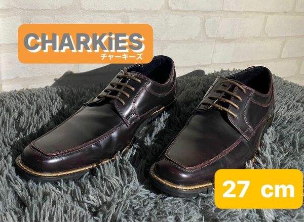 CHARKIES/チャーキーズ 本革ビジネスシューズ デザイン革靴 新品未使用品 27.0 cm
