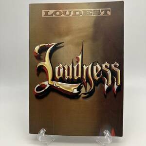 バンド・スコア LOUDNESS / LOUDEST 楽譜 1991/12/30u 貴重品