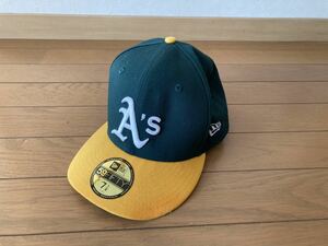 ニュー エラ キャップ 59 FIFTY 7 1/8 アスレチック