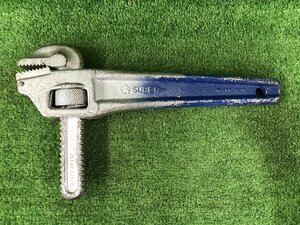 【中古品】SUPERTOOL 　たて型アルミパイプレンチ　TW450 IT12YYSADKOQ