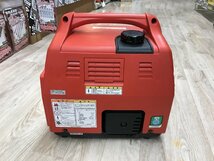 【引取限定】【中古品】shindaiwa 防音型インバーター発電機 iEG1000 ITBW67W0C4N4_画像3