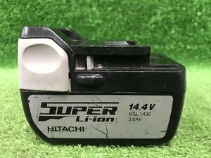 【中古品】HiKOKI(旧日立工機) 14.4v3.0Ahリチウムイオン電池 BSL1430 IT4JEK6DOHYY