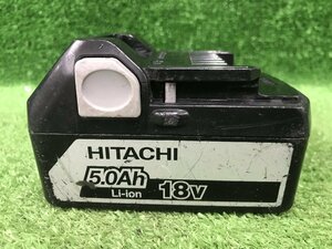 【中古品】HIKOKI(旧日立工機) 18v5.0Ahリチウムイオンバッテリー BSL1850 IT0XYSK0R36Y