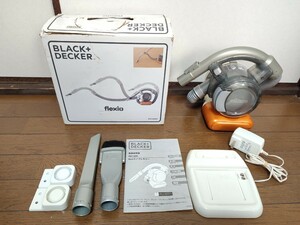 BLACK DECKER　flexi Ⅱ PD1400Oブラック デッカー フレキシー コードレス クリーナー ブラックアンドデッカー 掃除機　コンパクト　動作○