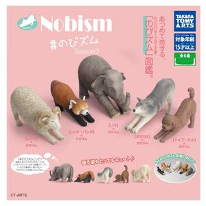 Nobism #のびズム Season3 ゾウ①/ガチャガチャ ガシャポン カプセルトイ フィギュア 動物 タカラトミー 新品未開封