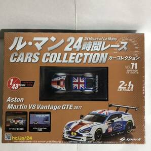 【新品未開封品】ル・マン24時間レース カーコレクション No.71 Aston Martin V8 Vantage GTE ミニカー 1/43 スパークの画像1