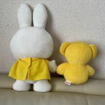 ミッフィー miffy くま　ぬいぐるみ セキグチ 2体セット_画像2