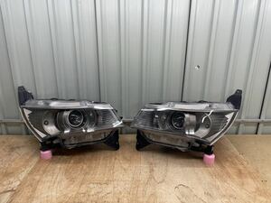 5-1201-2 ★ レンズ コーティング済み ★ スズキ MK21S パレット SW 純正 ヘッドライト 加工 左右セット HID インナー ガンメタ 改造車