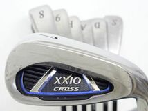 中古◆ XXIO CROSS アイアン ◆ #7-9,P,A,D,S 7本セット ◆ (S) MH1000 ◆ カーボン // ゼクシオクロス (2019) ダンロップ DUNLOP_画像4