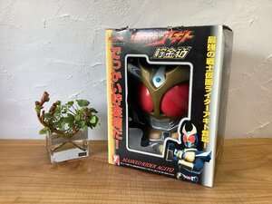 【現状品】仮面ライダーアギト 貯金箱 ライダー アギト 変身ヒーロー 戦闘ヒーロー テレビキャラクター 雑貨 ソフビ フィギュア