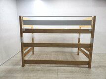 MOMO NATURAL モモナチュラル　NICO　MIDDLE　BED　WH　12.7万 ロフトベッド　子供用　パイン材　シングル　_画像4