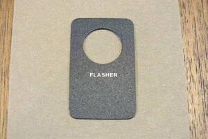 ◆ Harley-Davidson Genuine Harley-Davidson Flasher Label 68602-79 неиспользованная лопата Flh опасность для косметической наклейки