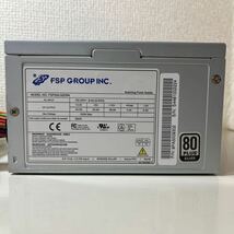PC電源 FSP500-50ERN 電源ケーブル付属 500W 電源ユニット 電源BOX 80PLUS SILVER ATX電源_画像2