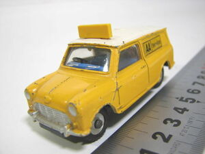 ビンテージ ディンキー DINKY MINI-VAN AA Service ミニバン 1/43 1970年代 英国製 欠損有り ジャンク