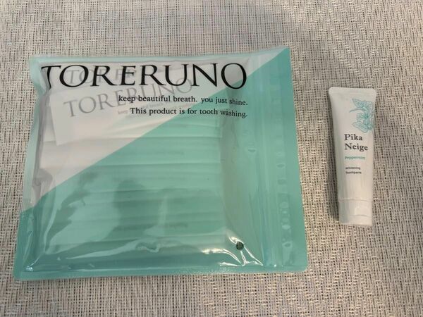 TORERUNOトレルーノ 1袋 ＋ Pika Neigeピカネージュ 1個　新品・未使用品