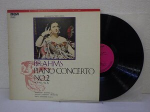 LP レコード スヴィヤトスラフ リヒテル ピアノ BRAHMS PIANO CONCERTO NO.2 In B-Flat Op.83 ピアノ協奏曲 第2番 変口長調 【E+】 D16398T