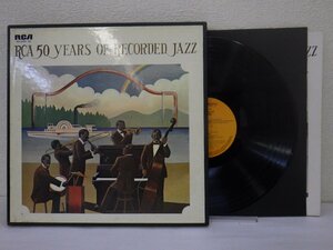 LP レコード 3枚組 RCA 50 YEARS OF RECORDED JAZZ RCA ジャズ50年史 ディキシーランド ジャズ バンド バンク ジョンソン 他 【E+】D16551T