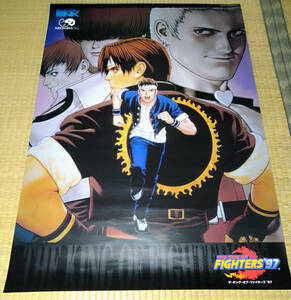 ネオジオCD ザ・キング・オブ・ファイターズ ’97 B2ポスター THE KING OF FIGHTERS’97 KOF NEOGEO SNK 森気楼