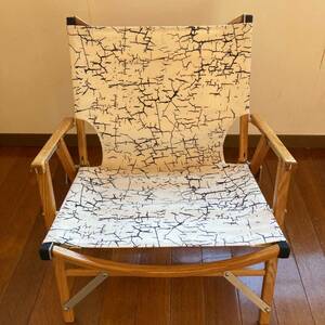 ■kermit chair カーミットチェア■NATURAL MOUNTAIN MONKEYS シート：バリスティクス イス　アウトドア　椅子　チェア　木製　野外