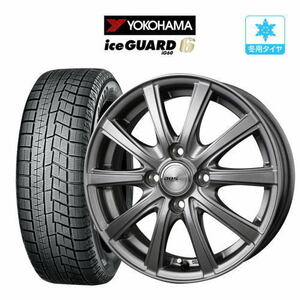 スタッドレスタイヤ ホイール 4本セット BADX DOS SE-10R plus YOKOHAMA アイスガード IG60 165/65R14 ルーミー等