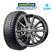 【2023年製】スタッドレス 4本セット BADX D,O,S(DOS) LC-15 グッドイヤー アイスナビ 7 155/65R14_画像1