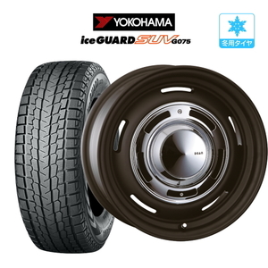 スタッドレス 4本セット ディーン クロスカントリー YOKOHAMA アイスガード SUV (G075) 185/85R16 ジムニー