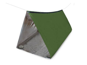 ハック Montagna テント 多機能テント 多用途 シュラフ 防災 緊急用 車中泊 キャンプ 組立簡単 グリーン HAC2995 組み立て時/幅1