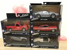 送料無料　未開封　JADA TOYS ワイルドスピード ミニカーセット チャージャー インパラ フリートライン F-150 RALLY FIGHTER FAST&FURIOUS_画像1