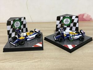 送料無料　1/43 ウィリアムズ ルノー フォーミュラーカー ミニカーセット WILLIAMS RENAULT FW 14B 15B 1992 1993 F1 FORMULAR CAR Quartzo