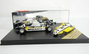 Quartzo カルツォ 1/43 RENAULT WINNER ルノー RE30B アルヌー 1982 フランスGP 優勝 #15 /4034 コレクション M