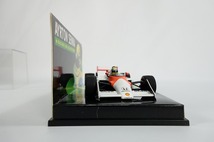 ミニチャンプス 1/43 McLaren Honda MP4-3 テストカー1987 アイルトン・セナ No.26 コレクションモデルカー ミニカー_画像8