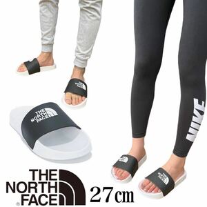 ノースフェイス シャワーサンダル NS98M03A 韓国モデル ブラック 27.0cm ラバー素材 ユニセックス THE NORTH FACE CAMPANA SLIDE 新品