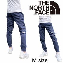 ザ ノースフェイス ボトムス ジョガーパンツ NF0A7X1H ドゥルーピーク 裏起毛 ネイビー Mサイズ THE NORTH FACE DREW PEAK PANTS 新品_画像1