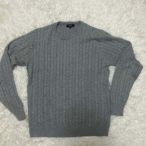  knitted sweater BEAMS HEART cotton sweater L