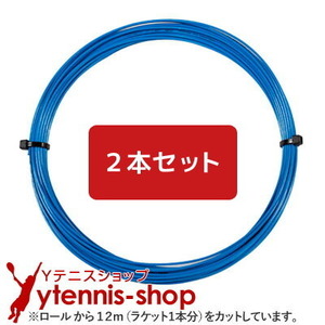 【12mカット品】ヨネックス ポリツアープロ ブルー｜1.20mm x２本セット