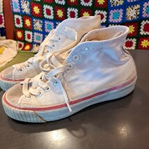 オニツカタイガー　Onitsuka Tiger　60s　70s　スニーカー　ハイカット　25.5 アシックス　昭和レトロ　中古　バスケ_画像5