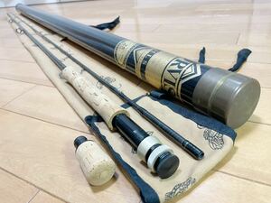 ★即決！ 稀少 オービス グラファイト HLS シューティングスター 9'0 #9 2pc 美品！ ORVIS Graphite SHOOTING STAR ケース 袋付き ★